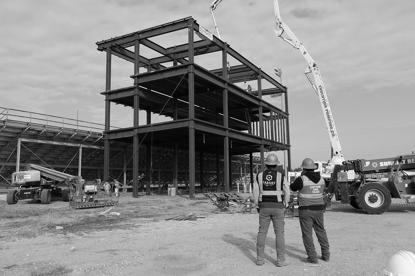 High School Press Box CapEx Construction - Target Solutions